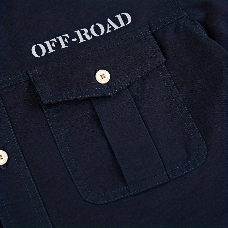 Men's Heavy-Duty Long Sleeve Shirt.
