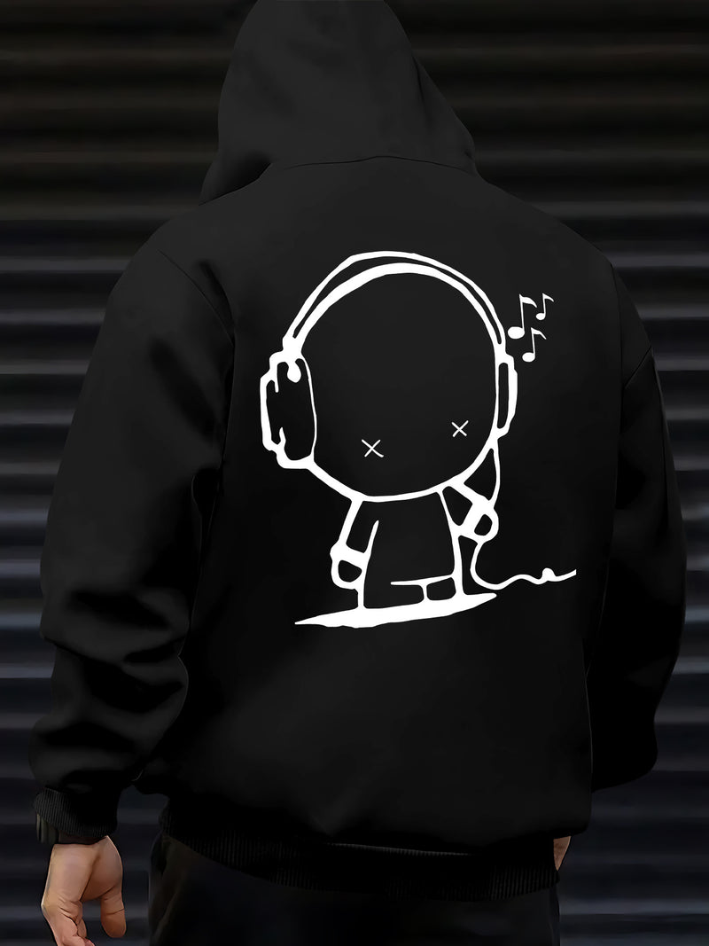 Men's Hooded Sweatshirt.