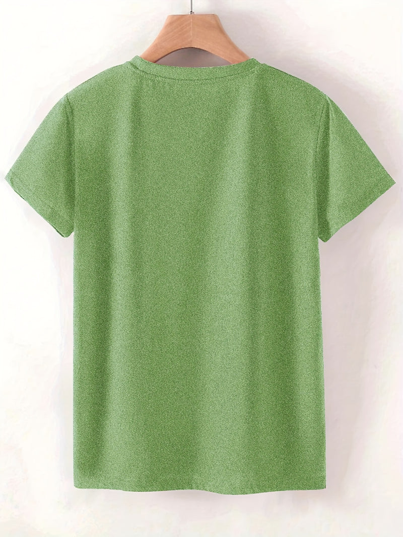 Women's Casual Short Sleeve T-Shirt.