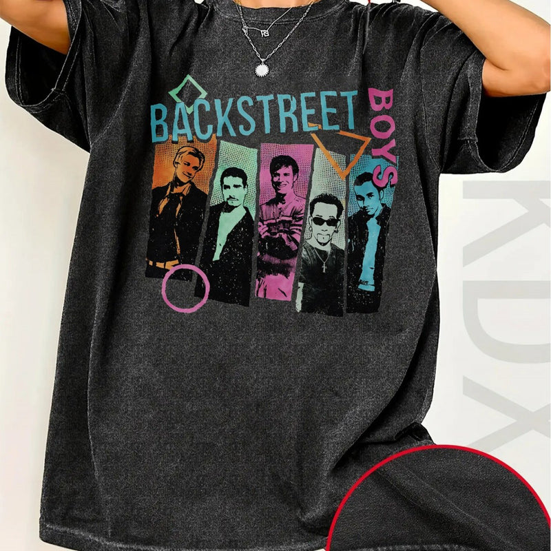 Women's Backstreet BSB Vintage Band T-Shirt.