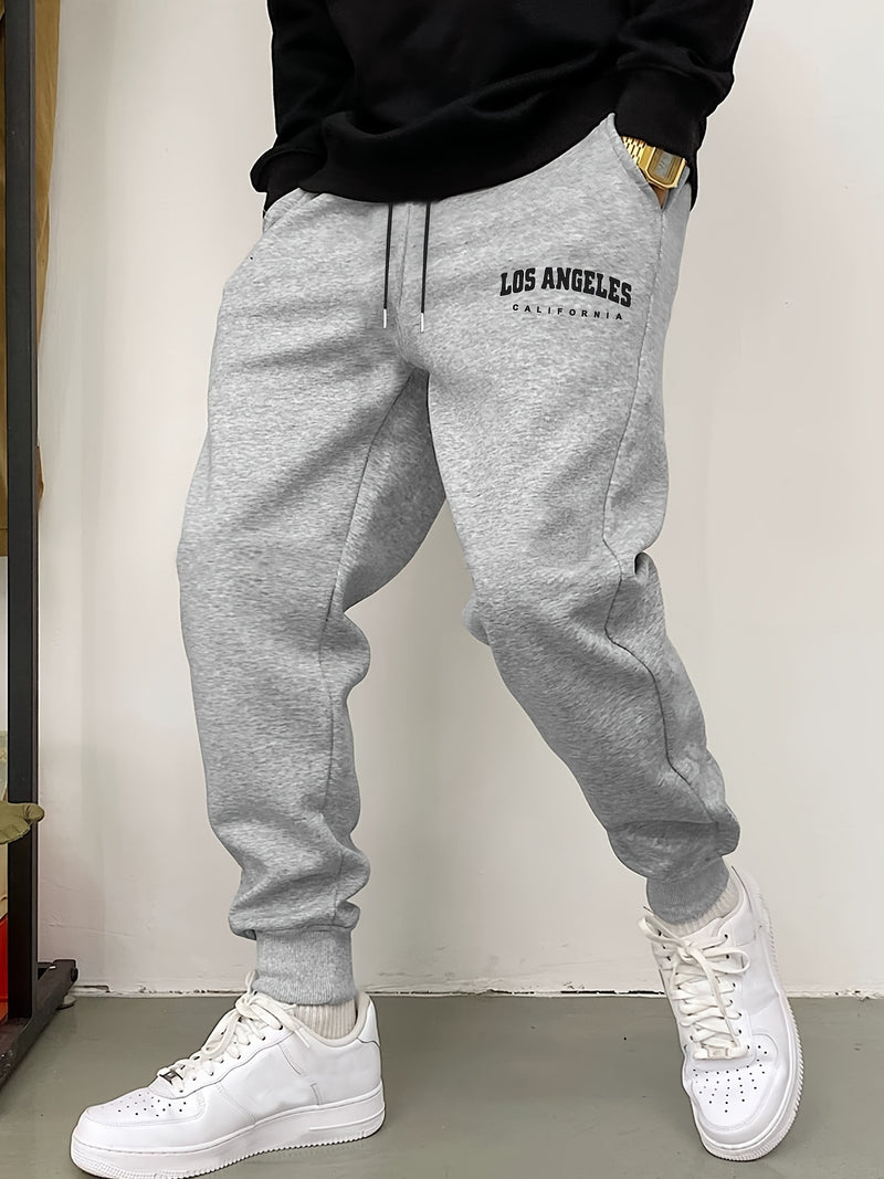 Men's Casual Sweatpants, Comfortable Autumn And Winter Sports Trousers.