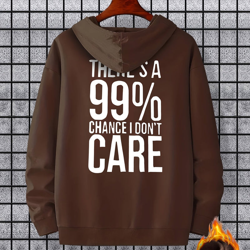 Men's Casual Pullover Hooded Sweatshirt.
