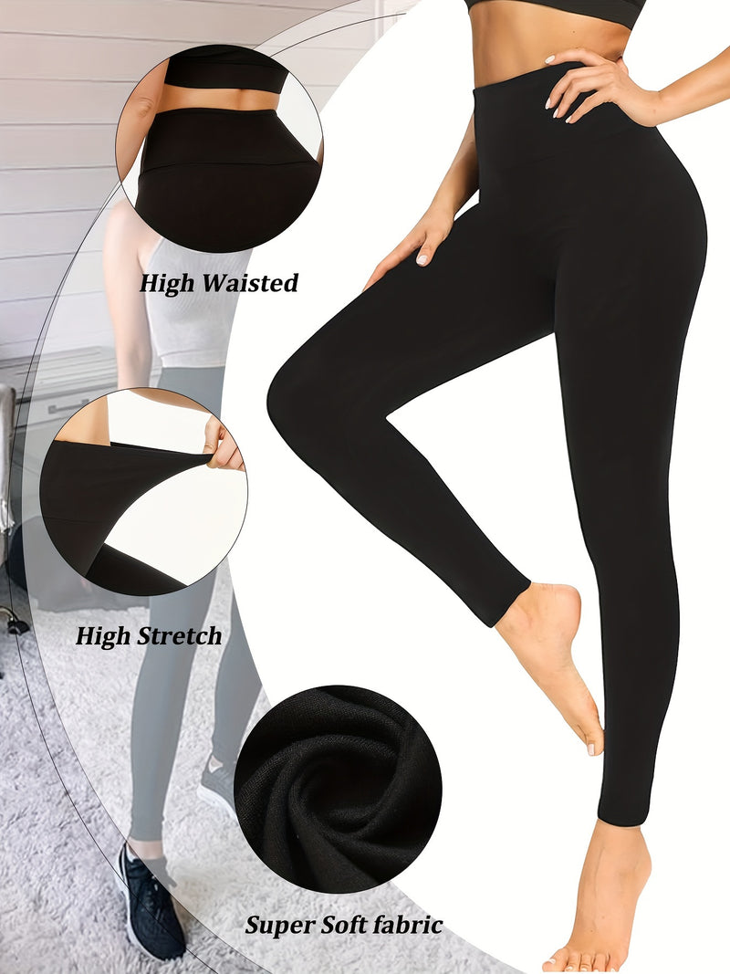 Set of 5 Ultra-Soft Leggings for Ladies.