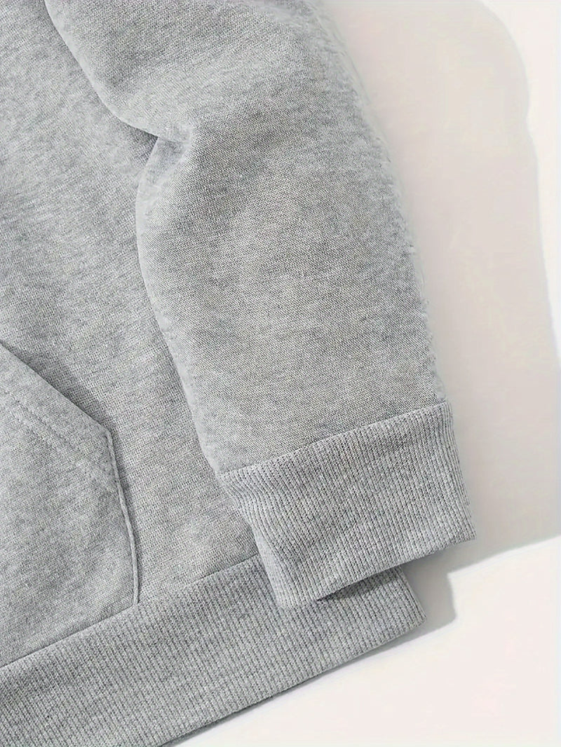 Men'S Print 2pcss Set, Casual HoodedSweatshirt and Joggers Suit.