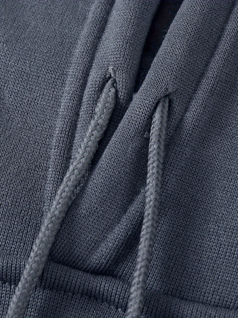 Men's New Stylish Hoodie with a Letter Print.