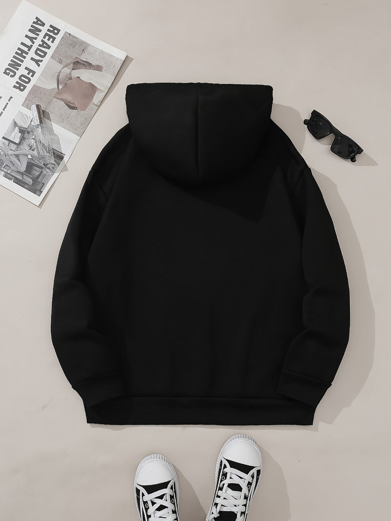 Women'S Casual Fashion Hooded Sweatshirt with Duck.