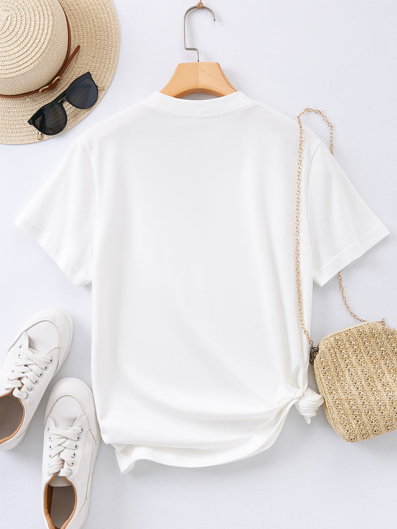 Women’s Text Personalized Couple's T-Shirts.