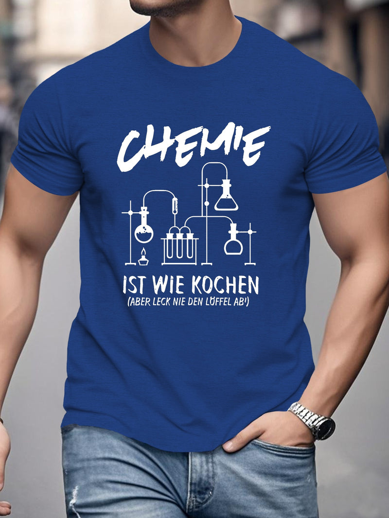Men's Summer Short Sleeve T-Shirt.