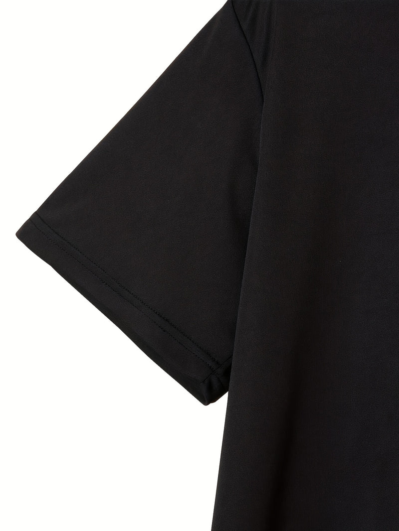 Men's Plus Size Short Sleeve T-Shirt.