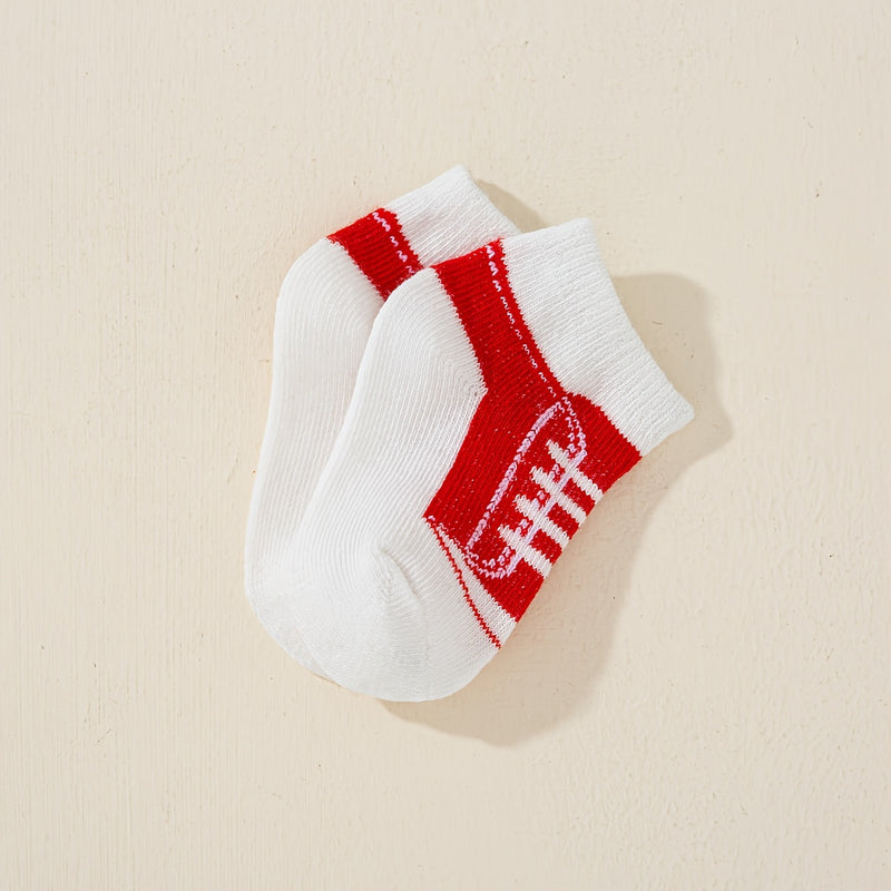 Six Pairs of Super Comfy And Fashionable Baby Socks.