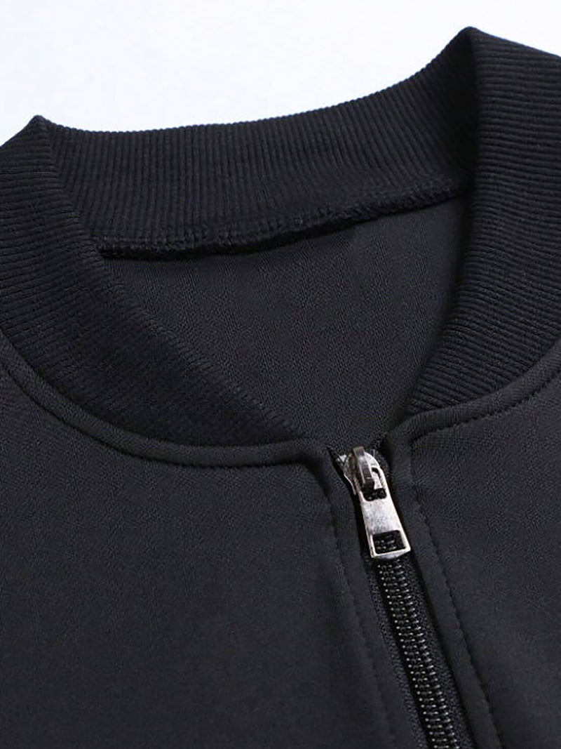 Men'S American-Style Casual Zip-Up Jacket for Spring And Autumn.