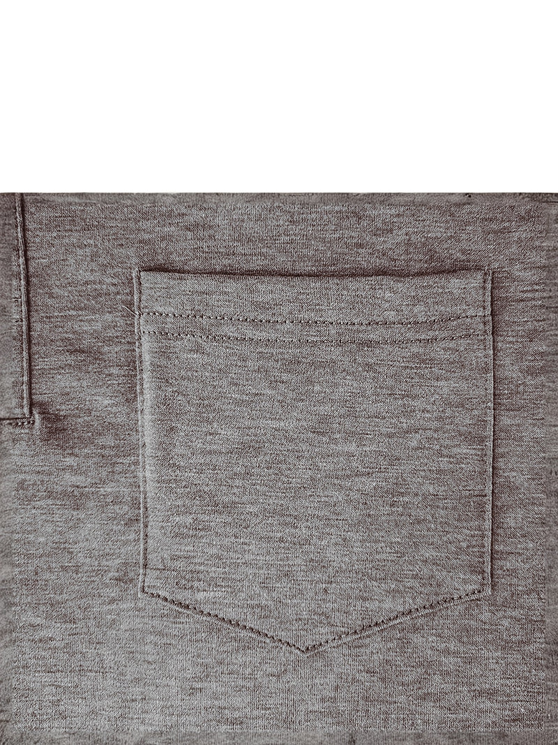 Men's Plaid Collar Pocket T-shirt.