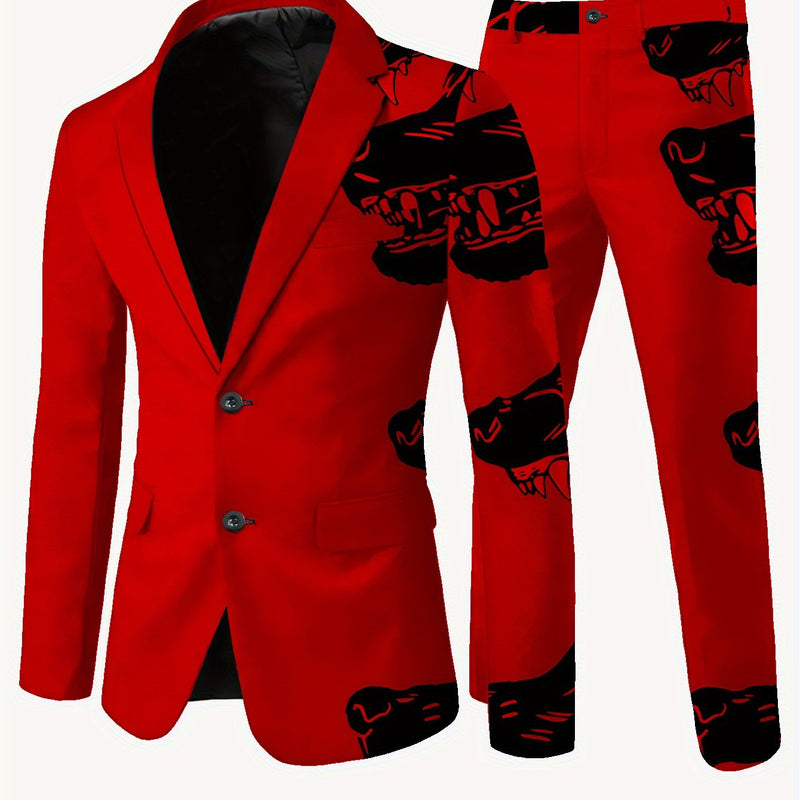 Men's Suit + Trousers Set - Casual Premium Wrinkle-Free.