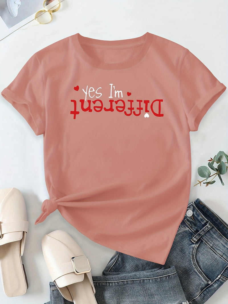 Women’s Casual Short Sleeve T-Shirt.