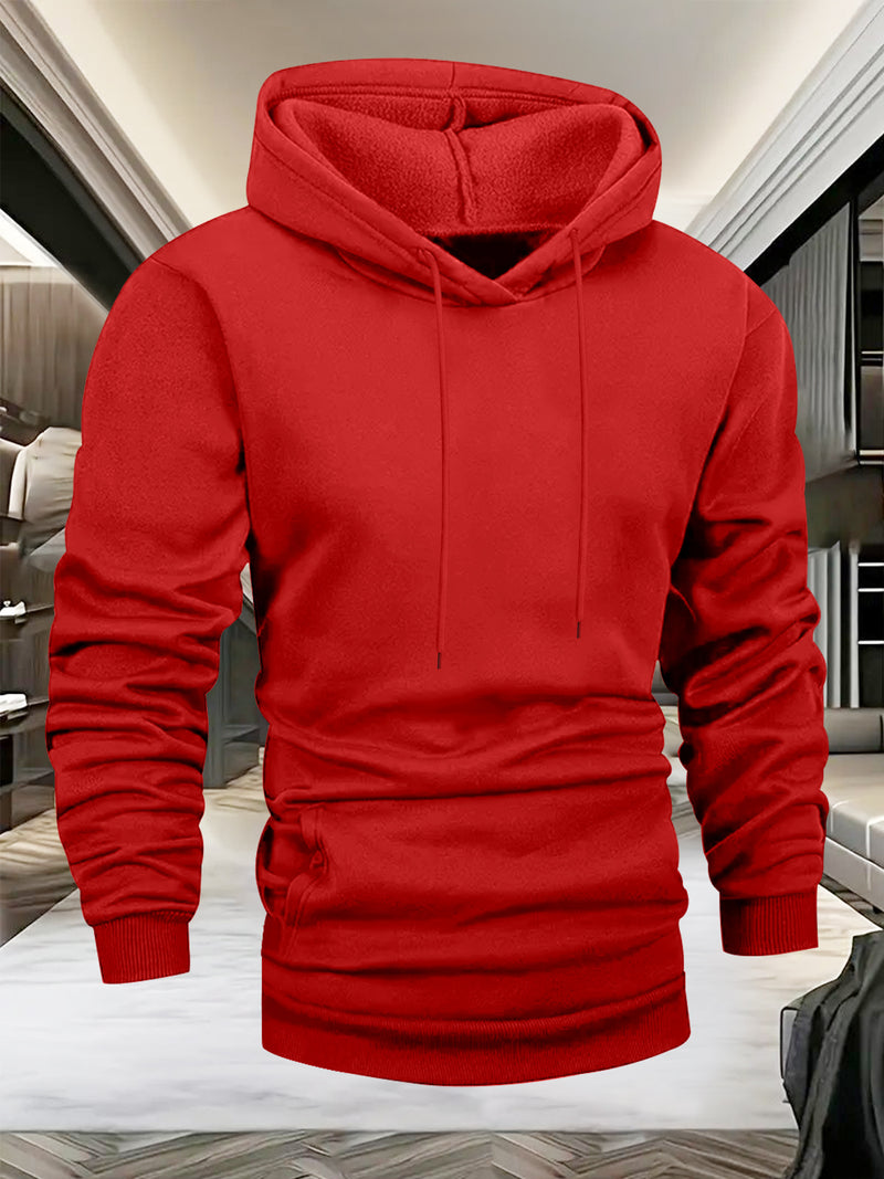 Men's Fashion Pullover Hooded Sweatshirt.