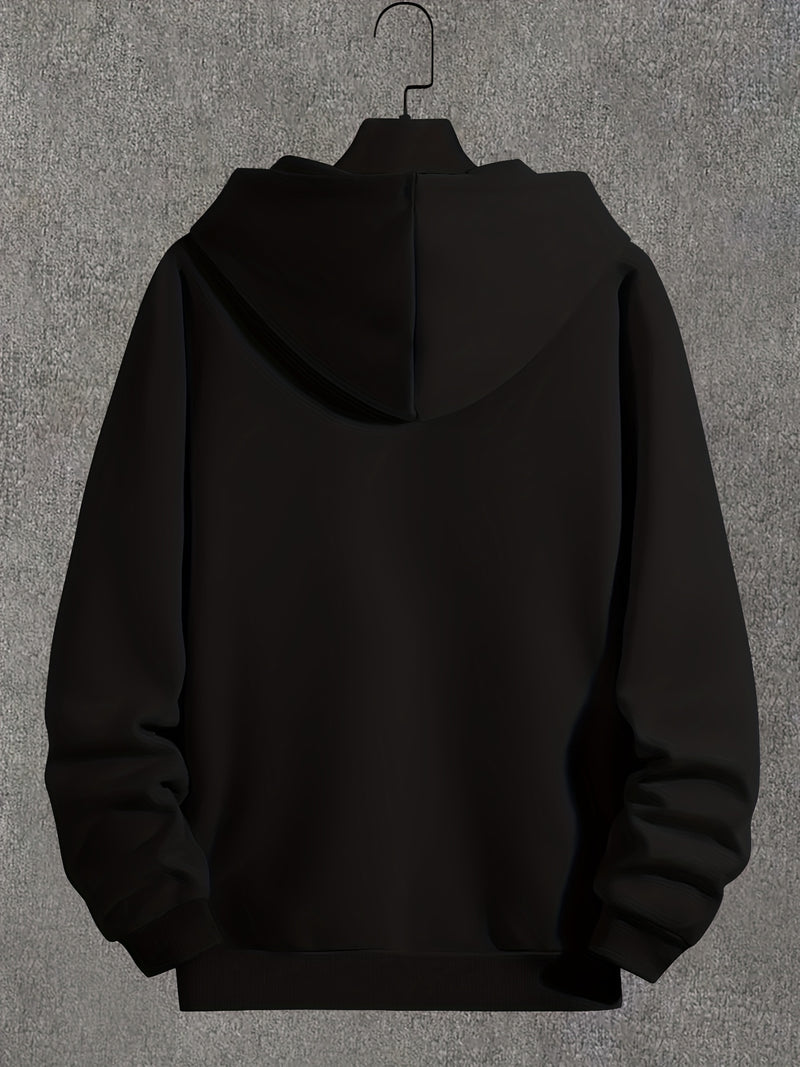 Men's Casual Hooded Sweatshirt.