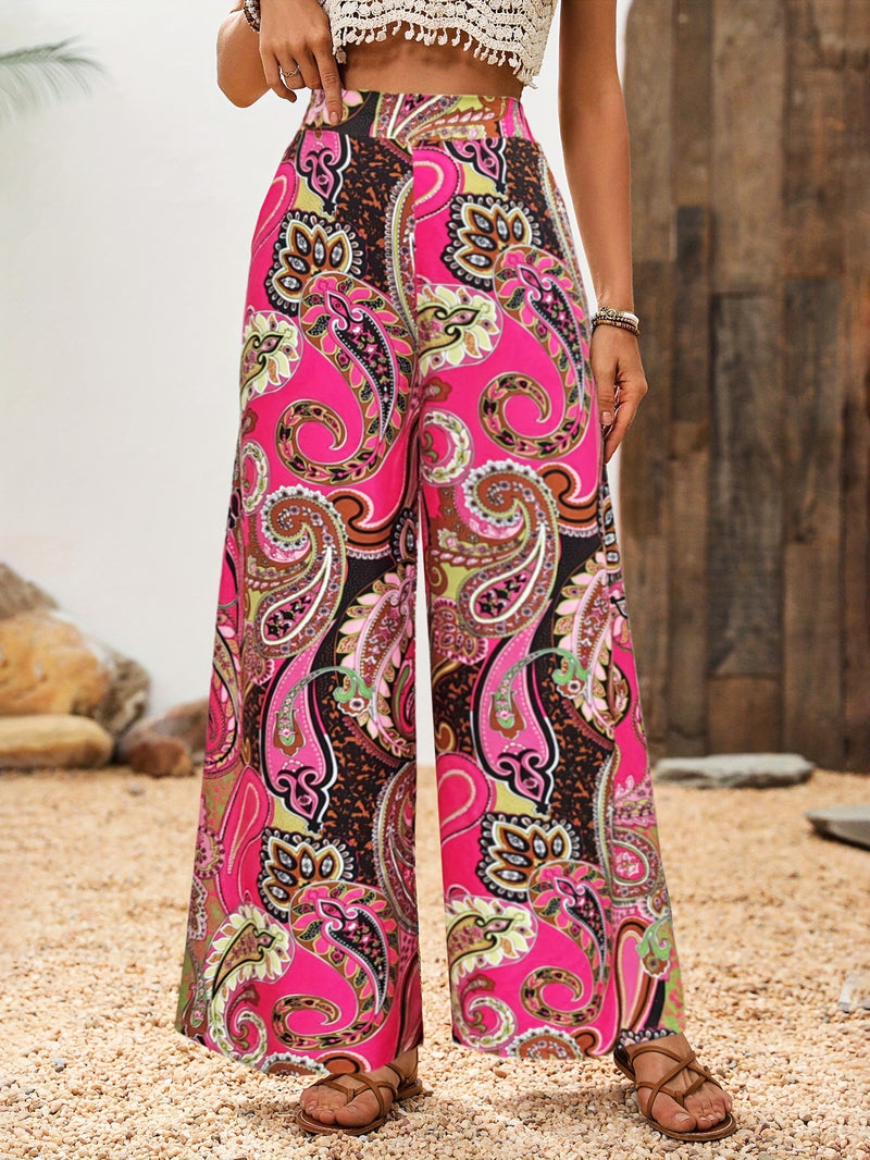 Women's Spring And Summer Beach Vacation Style High-Waisted Lightweight.