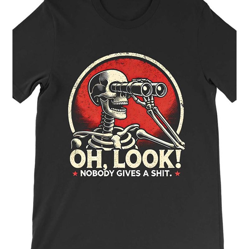 Men's Black Cotton Graphic T-Shirt.