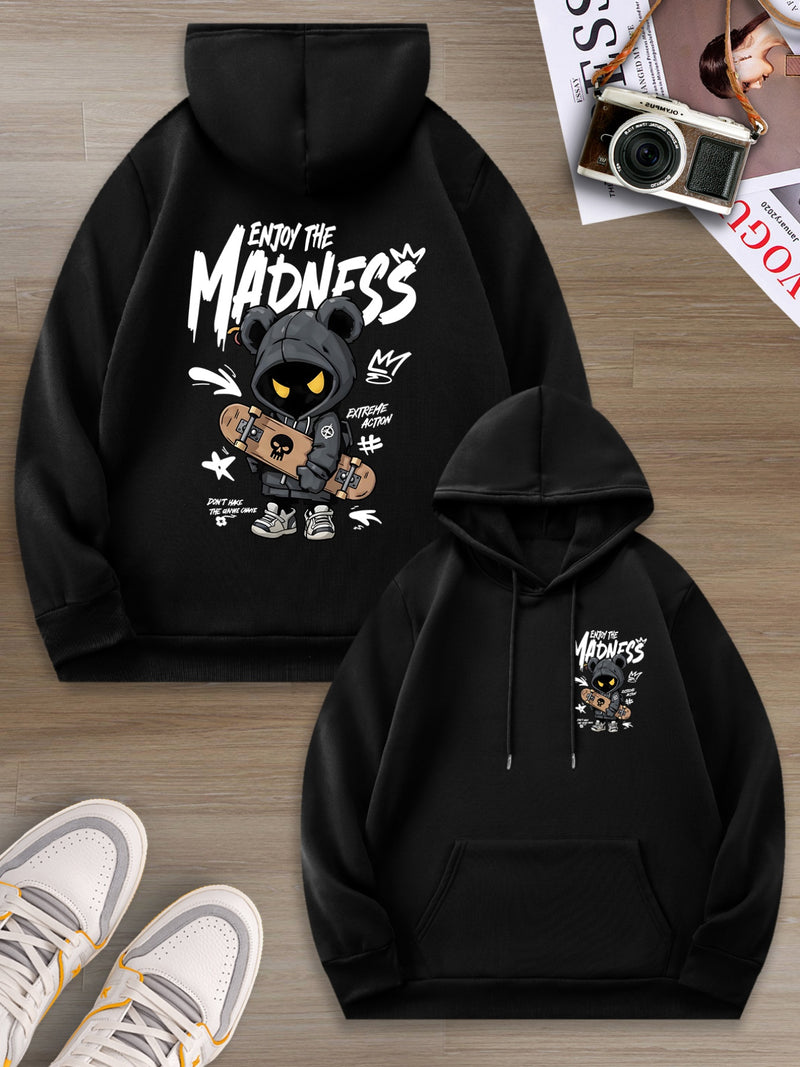 Men's Hooded Sweatshirt.