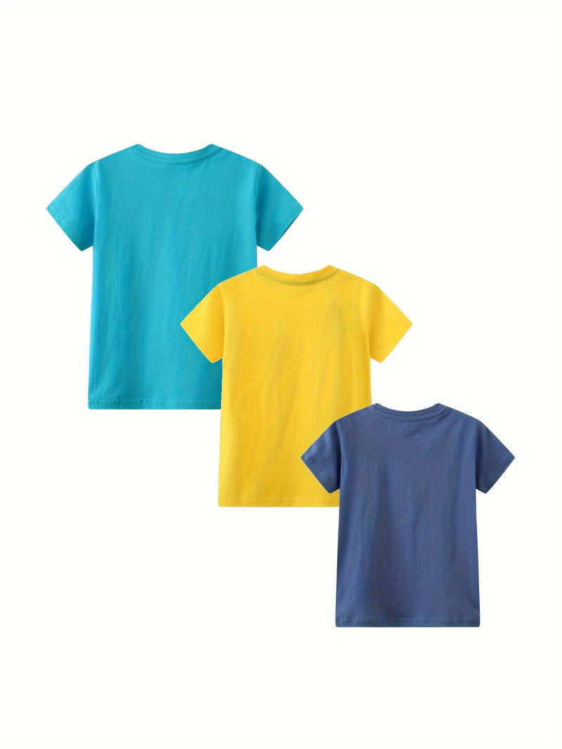 Basic Vacation Beach Tees for Boys Ages 2-7 Years