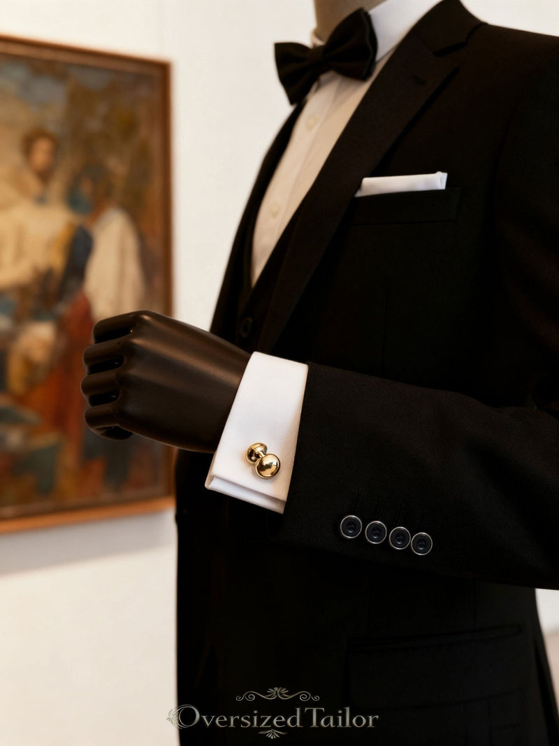 A Men's Three-Piece Suit Consisting of a Blazer.