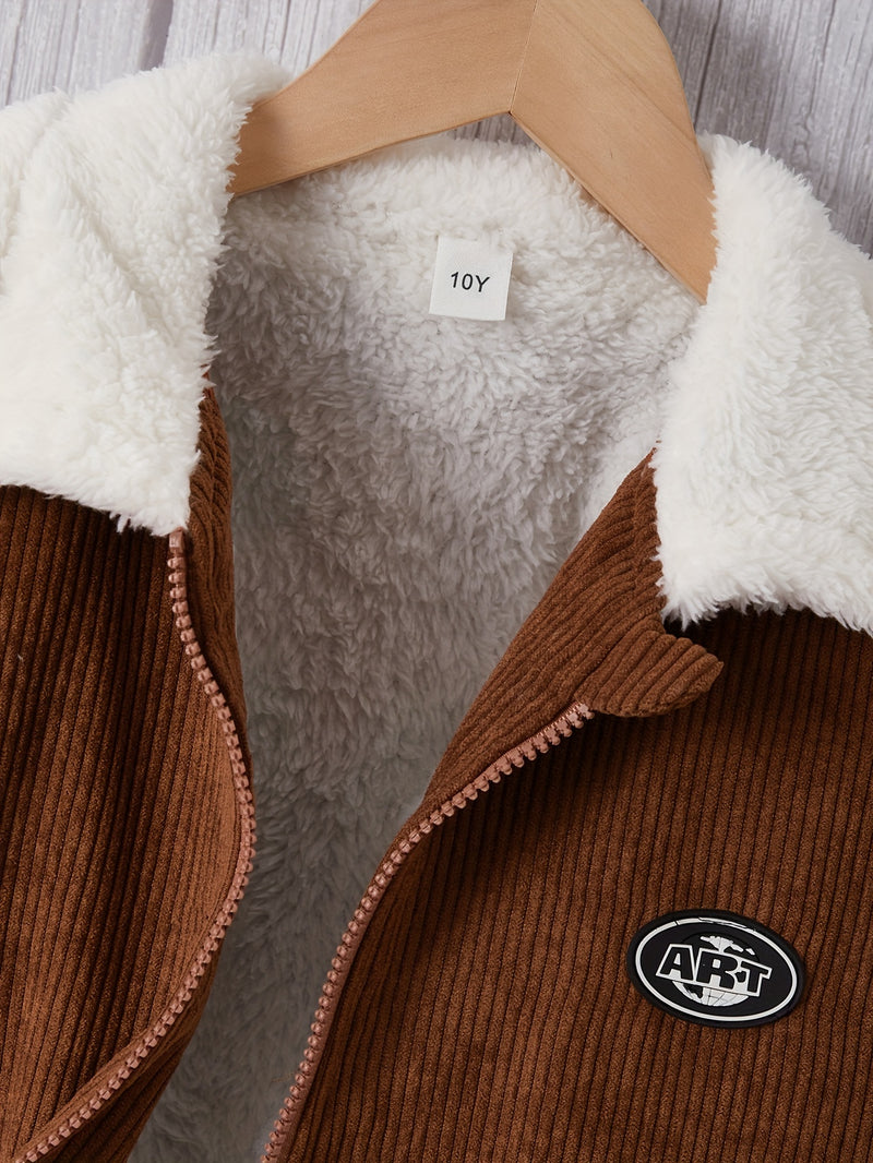 A Thick, Warm Jacket for Boys.