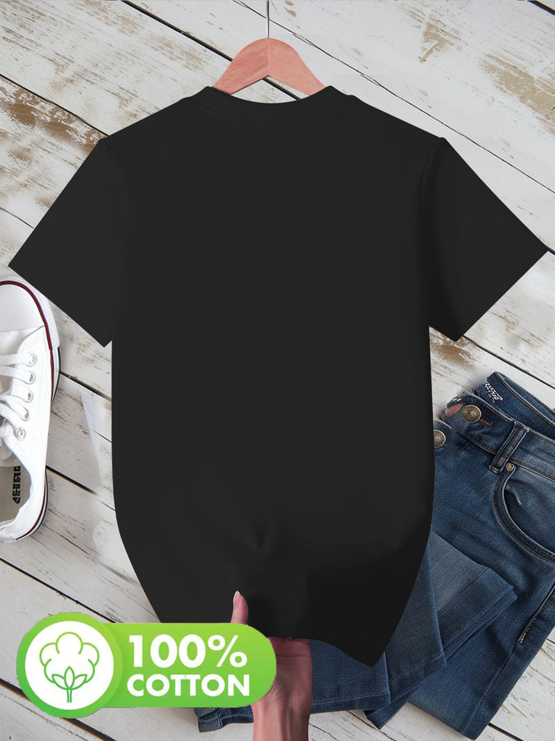 Graphic T-Shirt Casual Short Sleeve Tee for Men & Women.