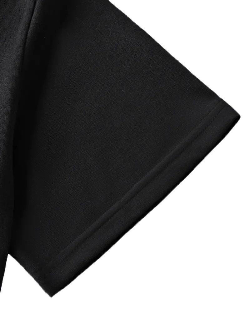 Women’s Custom Heart & Letter Print T-Shirt.