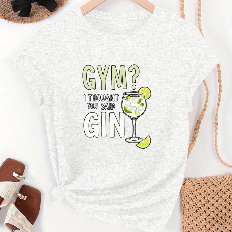 Women's Summer Casual Crew Neck Short Sleeve.