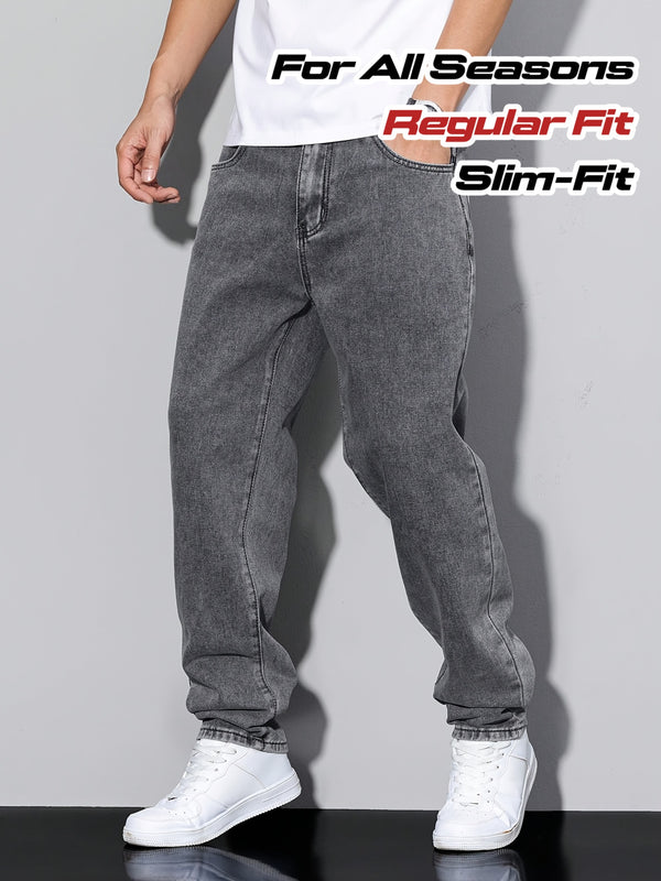 Men's Slim-Fit Stretch Denim Jeans.