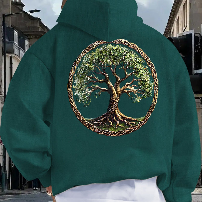 Men's Hooded Sweatshirt.