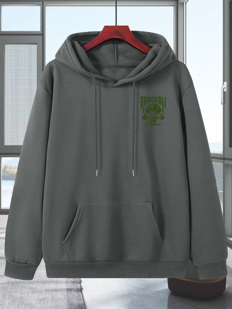 Men's Hooded Sweatshirt.