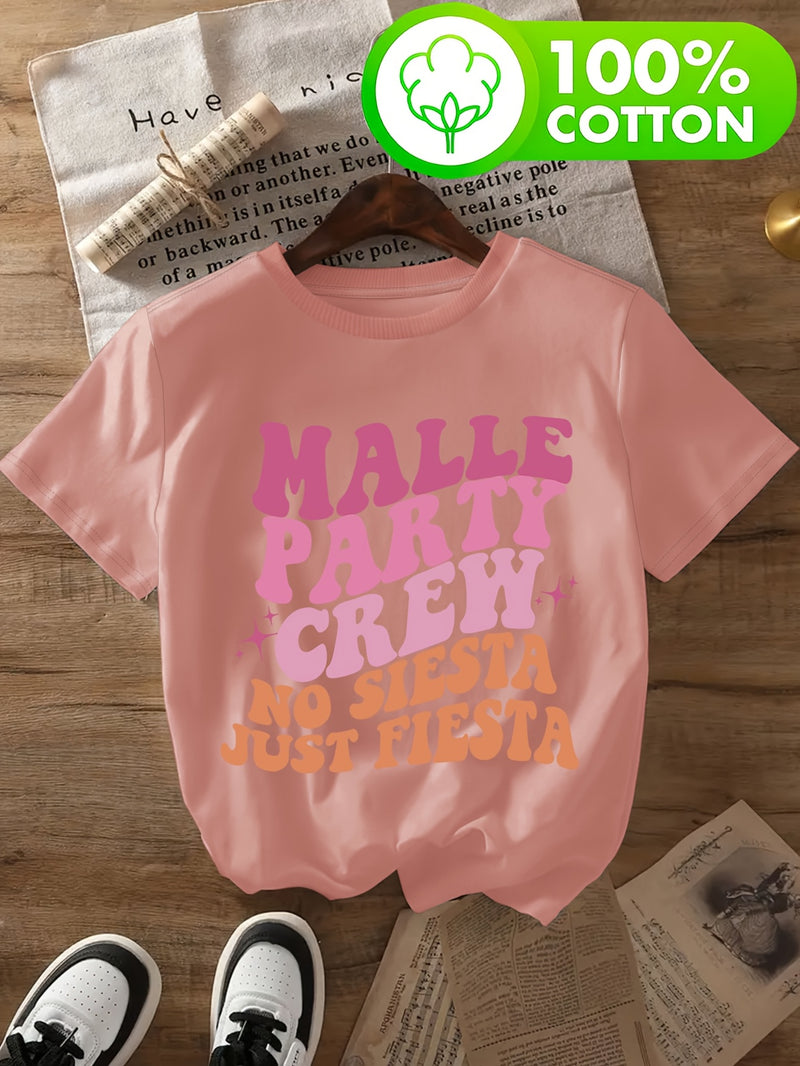 Women's T-Shirt Graphic Print - Spring/Summer Fashion.