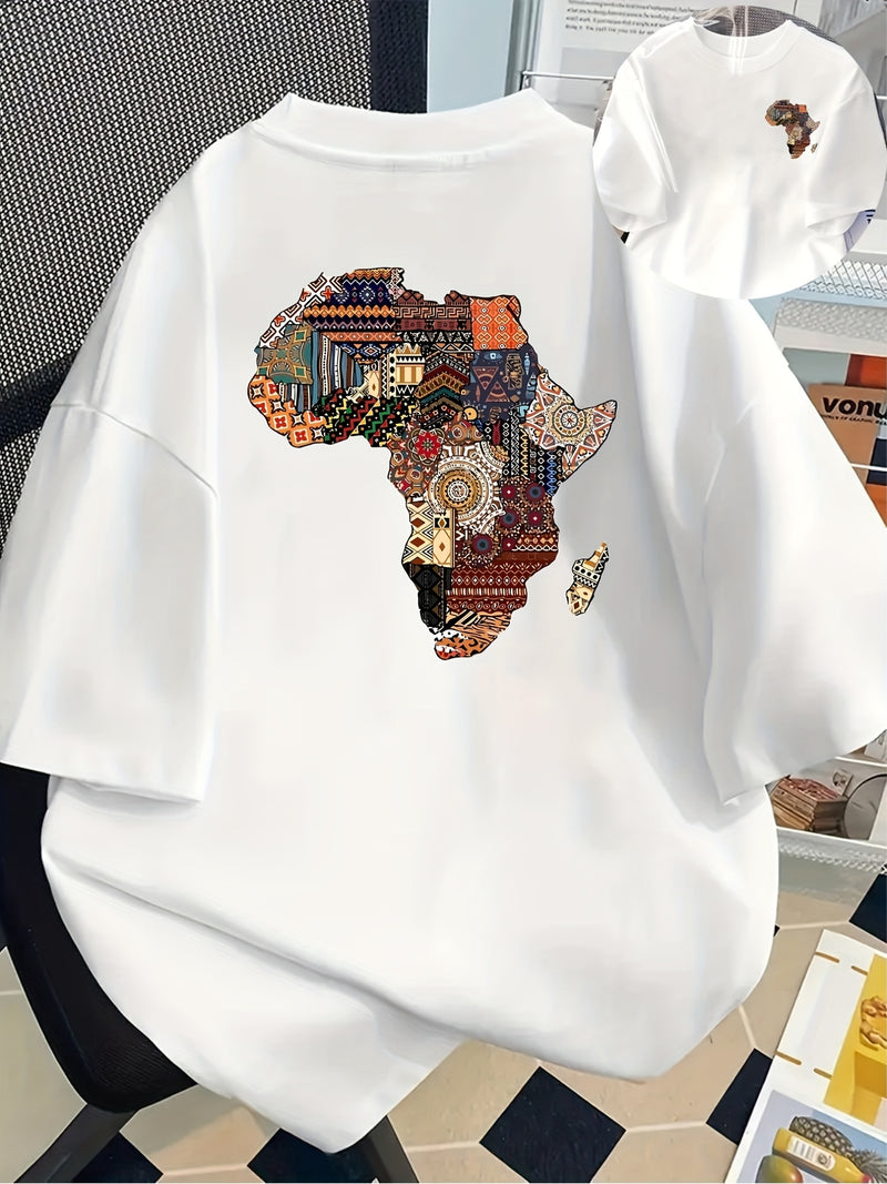 Women’s Clothing Print Tshirt Short Sleeve Crew Neck .