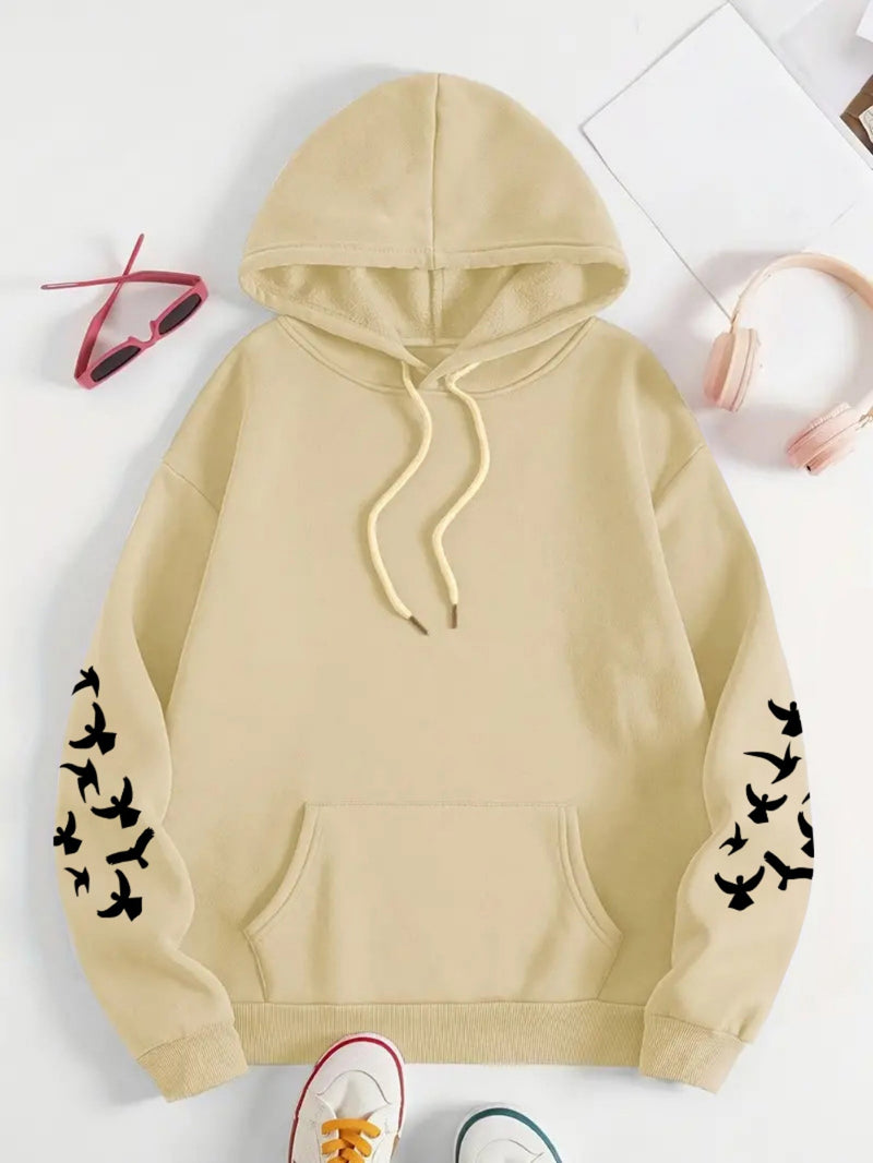 Women's Comfortable Graphic Hoodie.