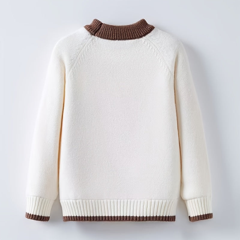 Thickened Autumn And Winter Sweater for Boys.