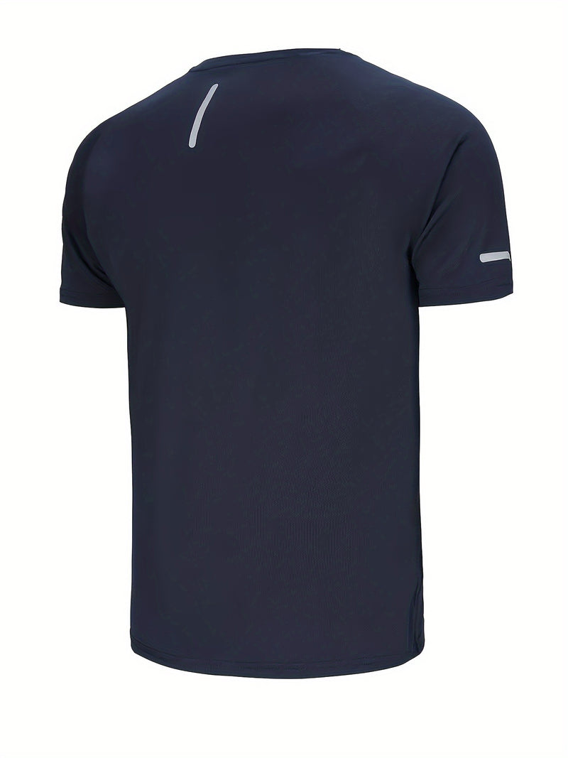 A Set of Three Print Designs for Men'S Casual Sportswear.
