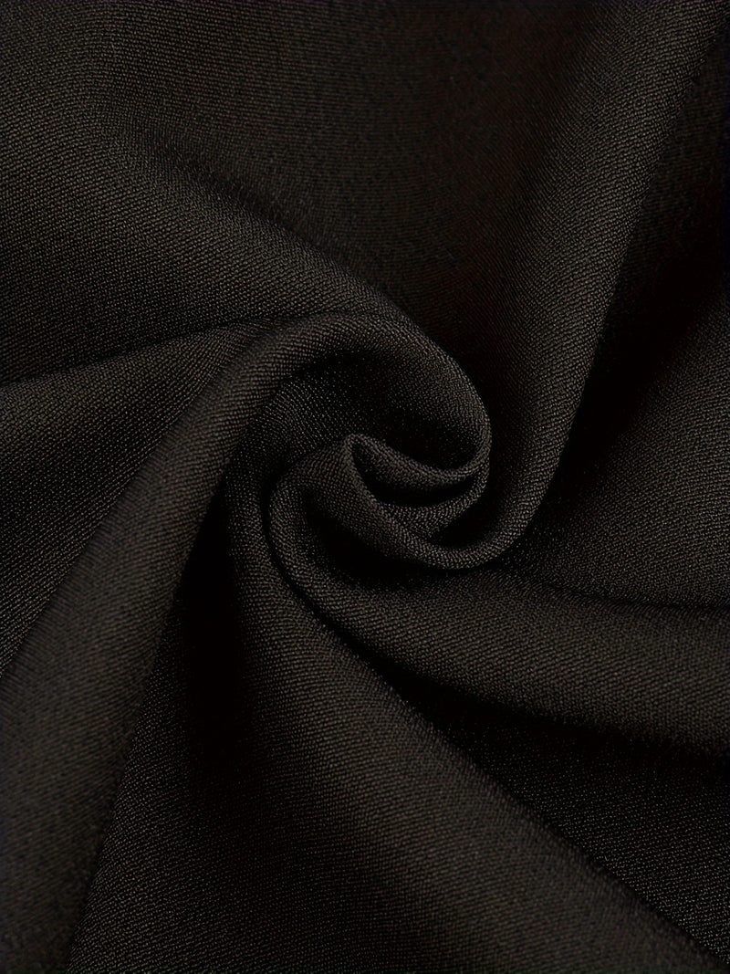 Men's 2pcs Suit Set, Embroidered, Stand Collar, Long Sleeve.