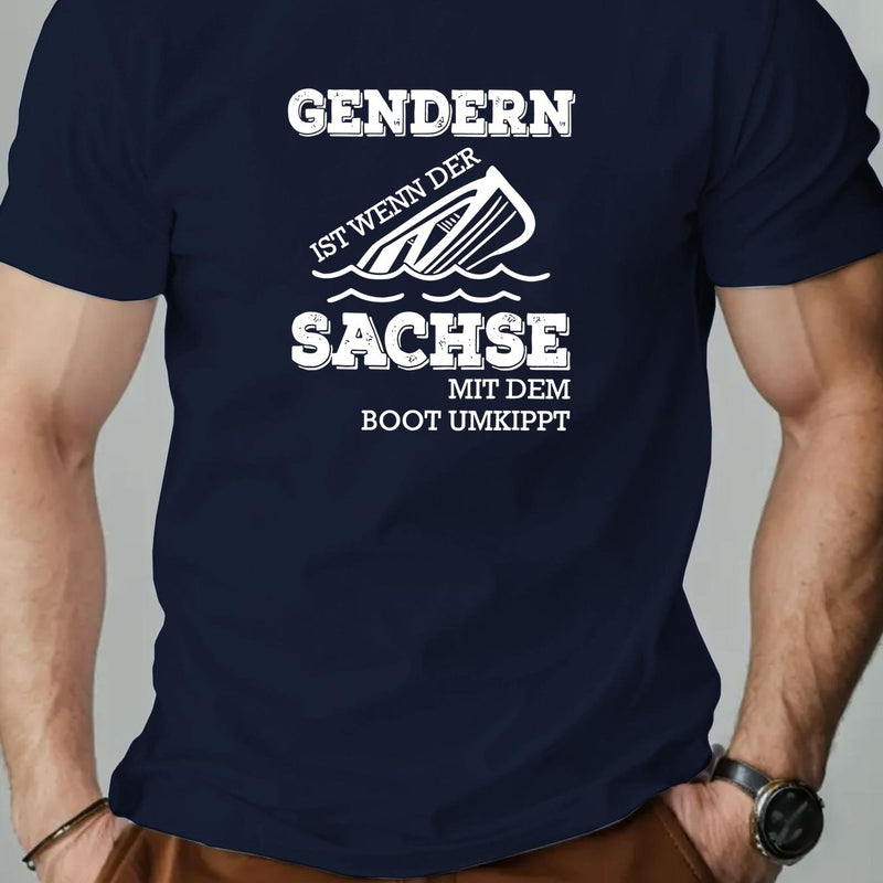 Men's Casual Short-Sleeve T-Shirt.
