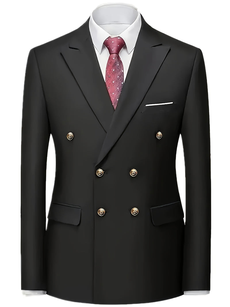 Men's Suit Set with 2pcs, Including a Blazer And Trousers.
