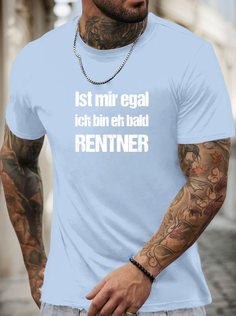 Men's German Slogan T-Shirt.