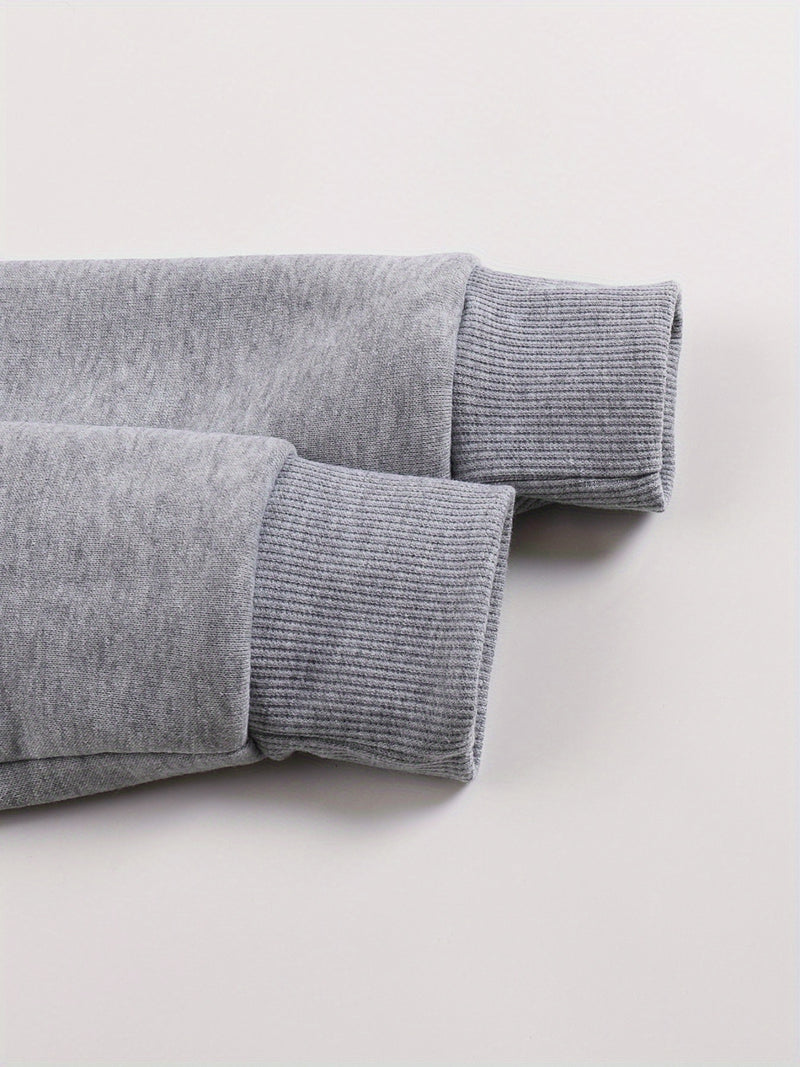 Boboiboy Galaxy Themed Boys' Warm Crewneck Sweatshirt.