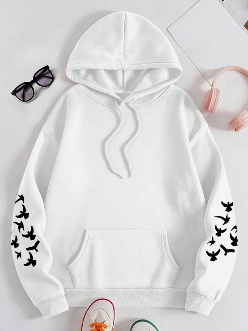 Women's Comfortable Graphic Hoodie.