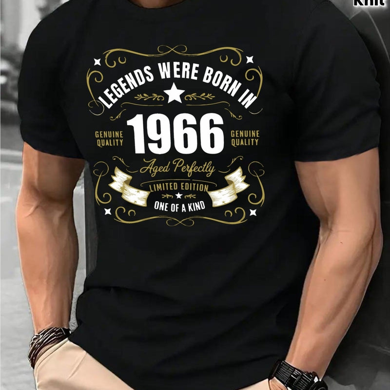 Men's Legends Born in 49.94meter Graphic T-Shirt.