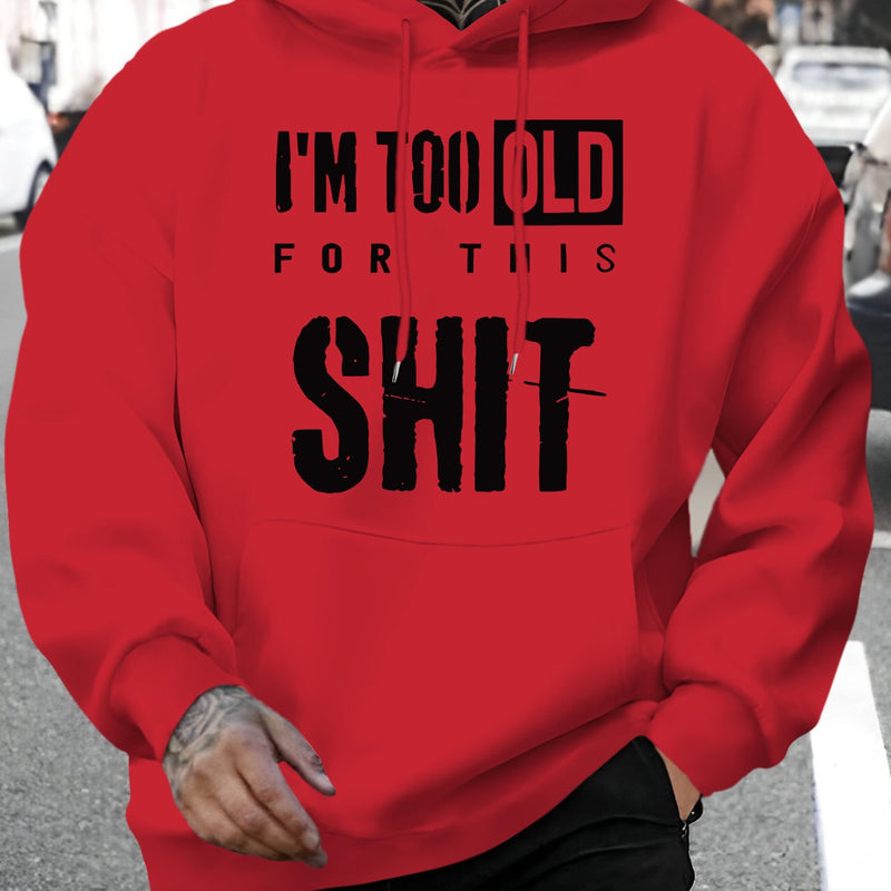 Men's Hooded Sweatshirt New Fashionable.