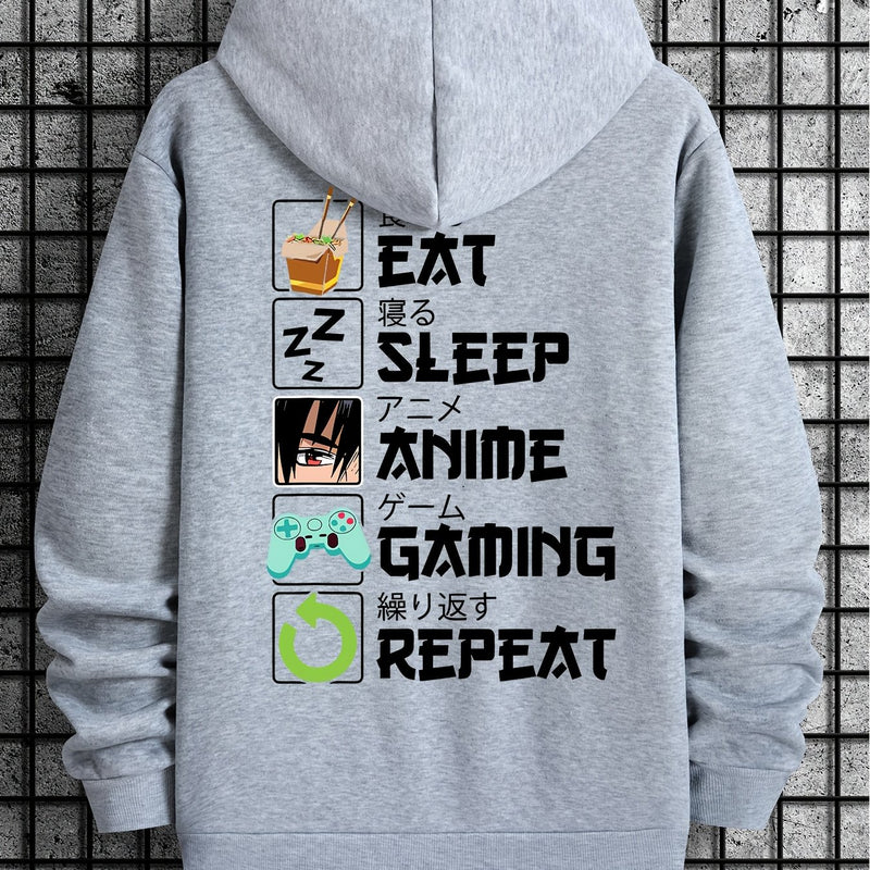 Men’s Hooded Sweatshirt New Spring/Autumn Printed Hoodie.