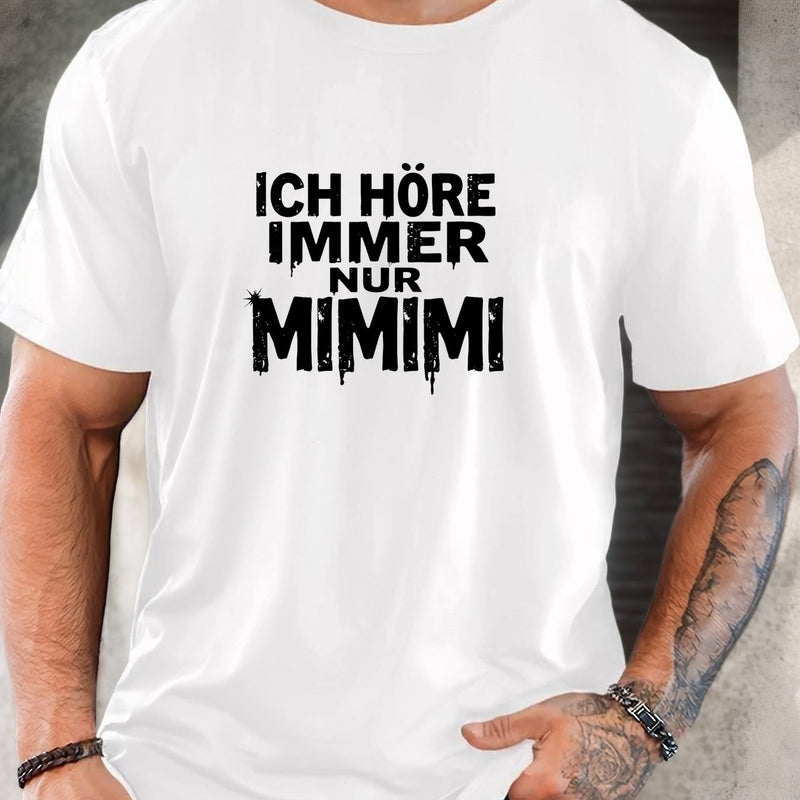 Men's Casual Summer T-Shirt.