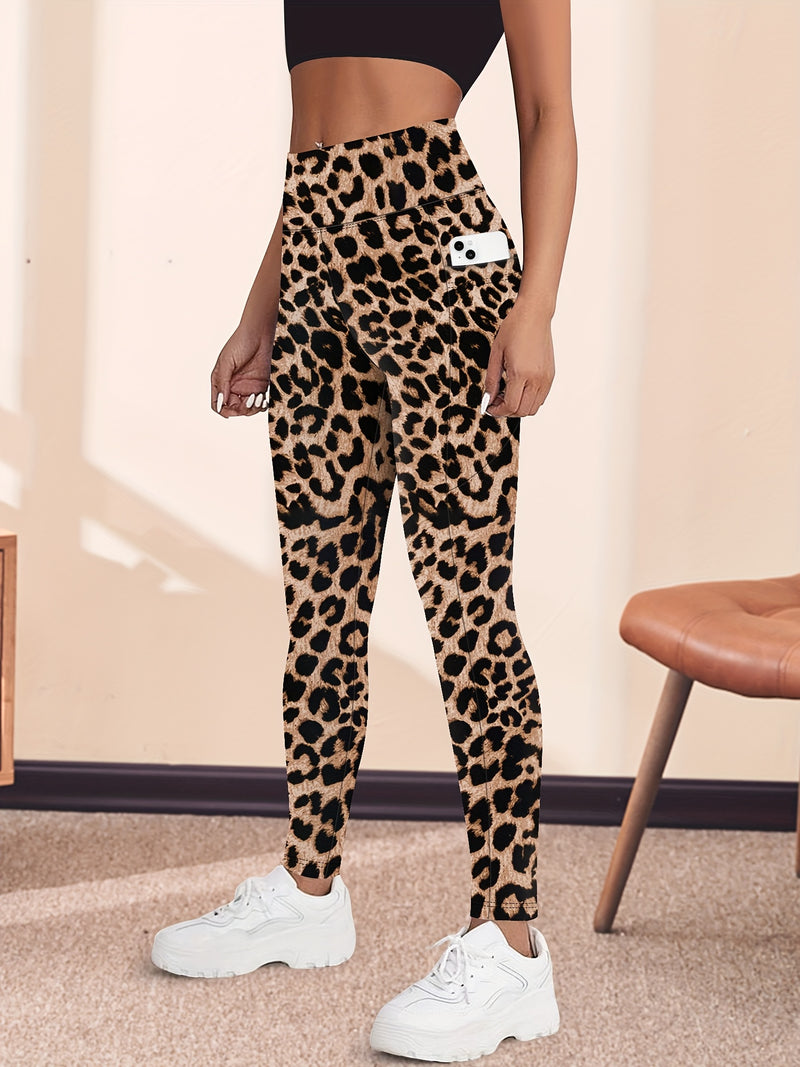 High-Waisted Cropped Leggings for Women by Four Seasons.