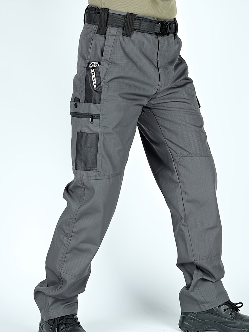 Men's Outdoor Sports Leisure Outfit Consisting of a Long-Sleeve Top And Pants.