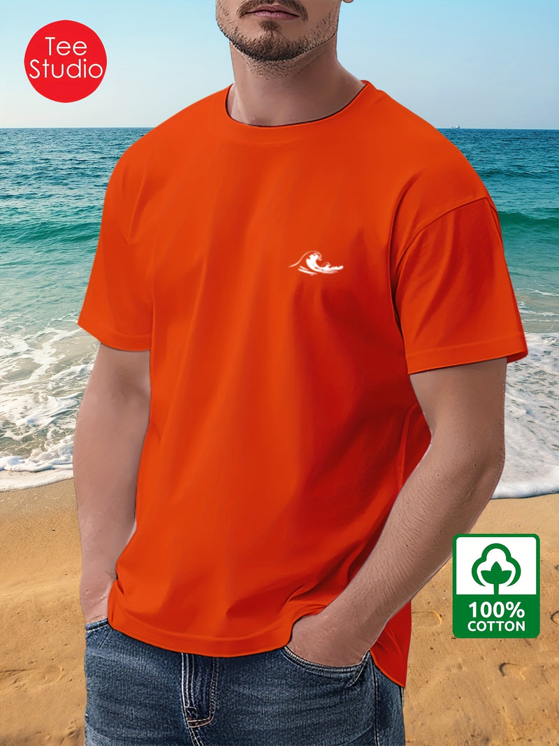 Men's Short Sleeve Printed T-Shirt.